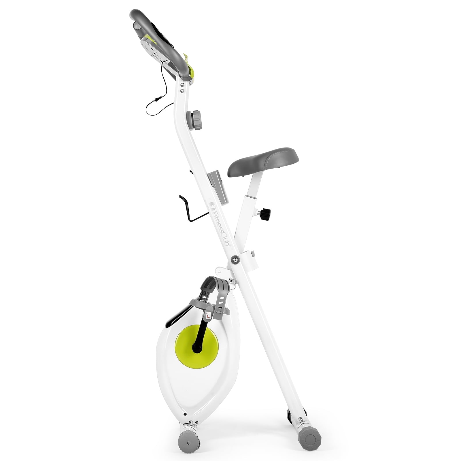 SUGIFT Indoor Exercise bike, Foldable indoor exercise bike Height- adjustable