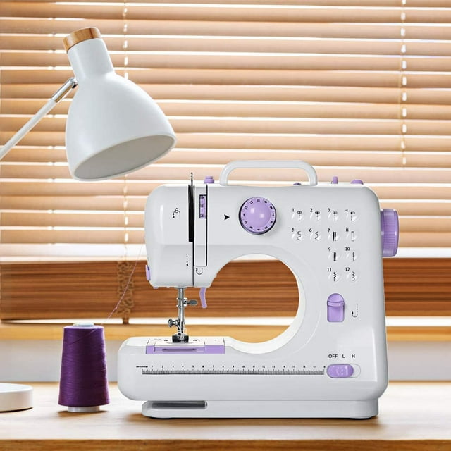 YouYeap 12 Stitches Sewing Machine Multi-Functional Mini Portable Sewing Machine