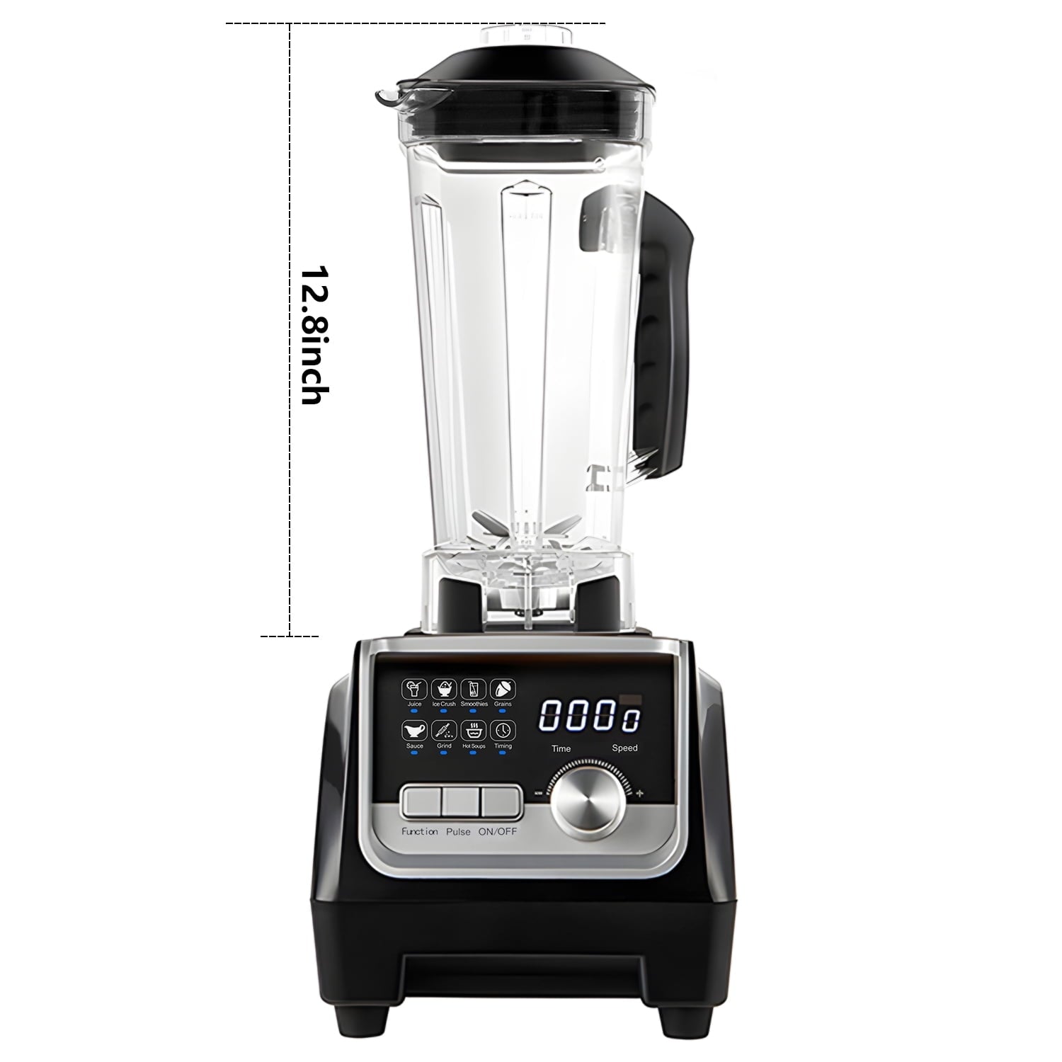 SUGIFT 72-oz 1400W Power Ice Crush Blender Juicer and Blender Black