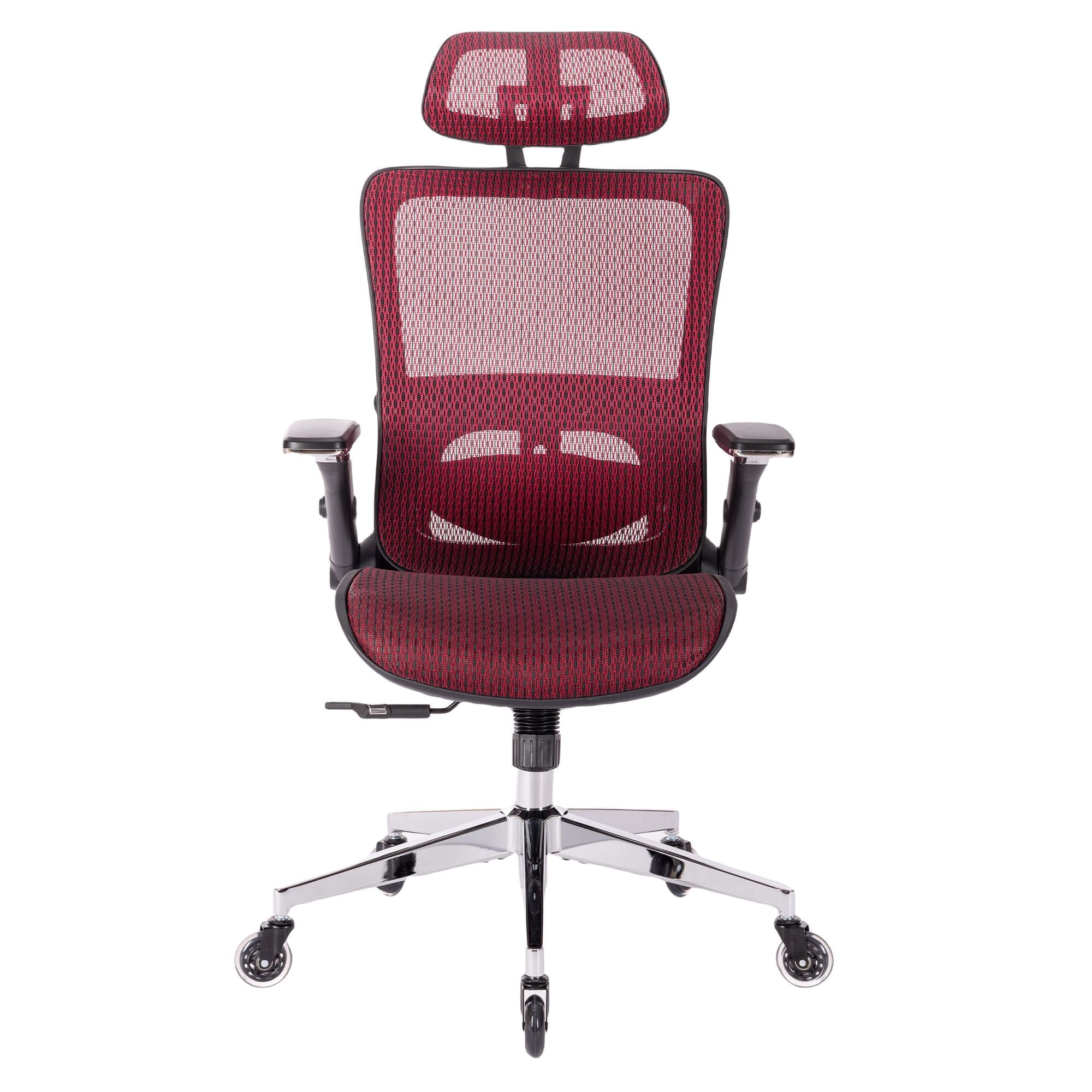 SUGIFT Ergonomic Mesh Office Chair, High Back - Adjustable Headrest with Flip-Up Arms