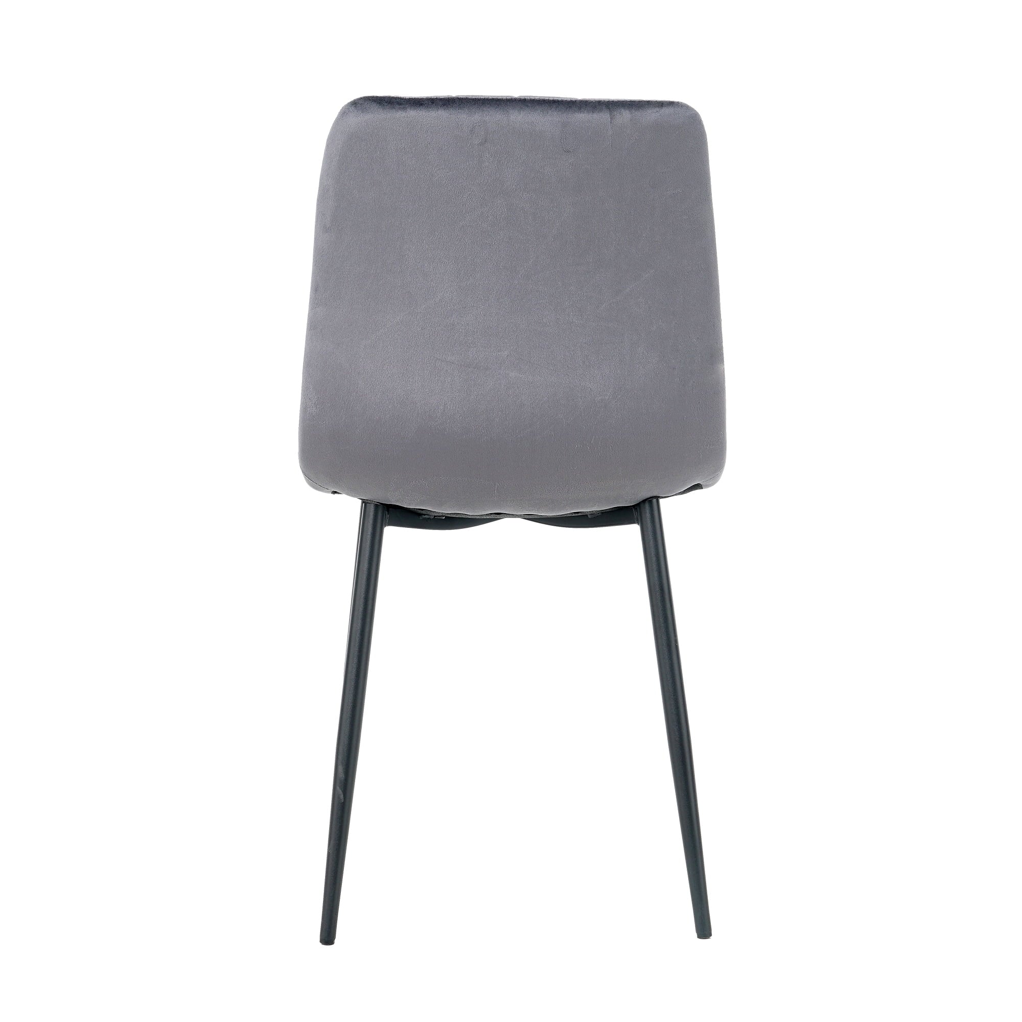 SUGIFT Indoor Velvet Dining Chair, Modern Dining Kitchen Chair with Cushion Seat Back