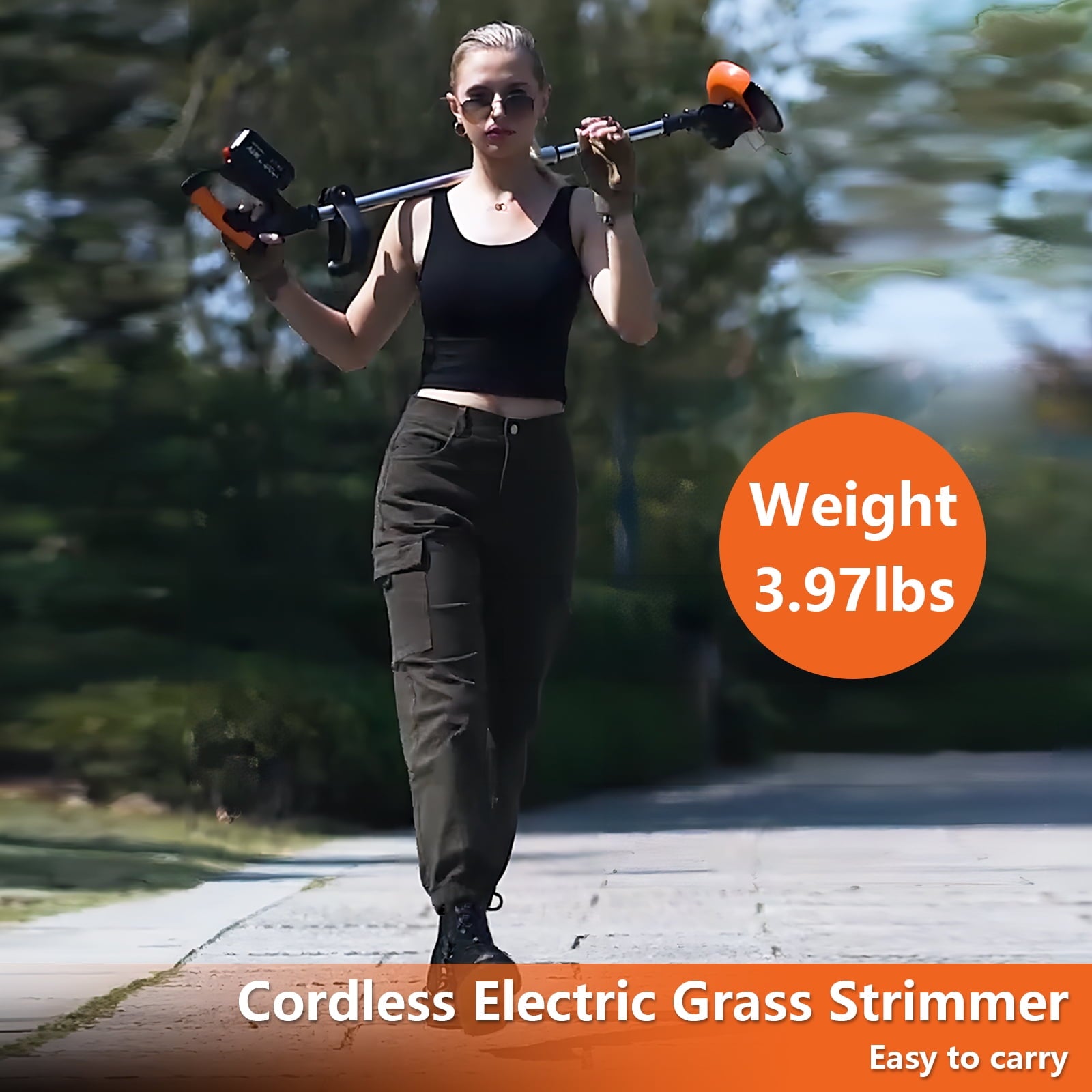 Vebreda 21V Cordless String Trimmer Edger