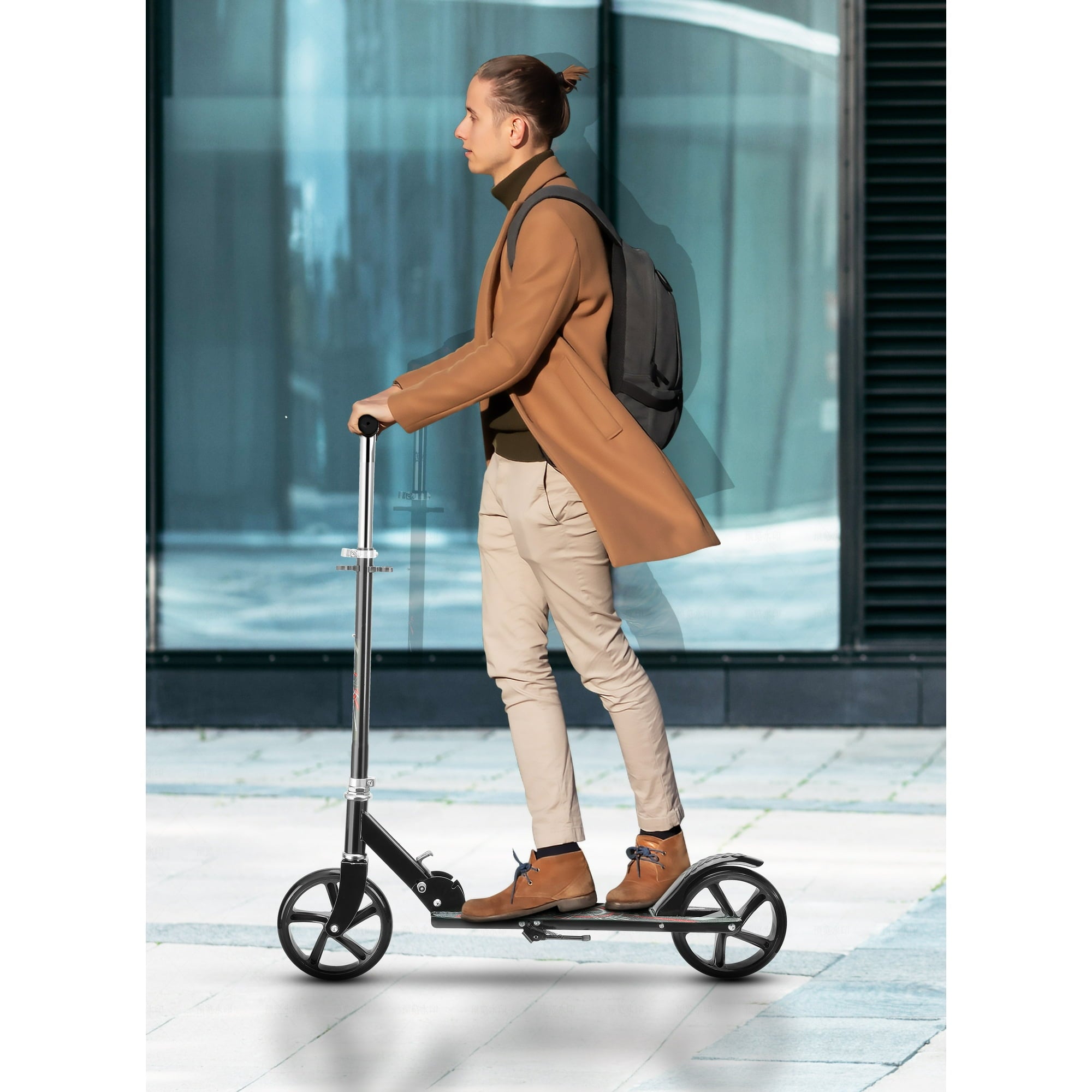 SUGIFT?200mm?Commuter?Scooter?Easy?folding?Height