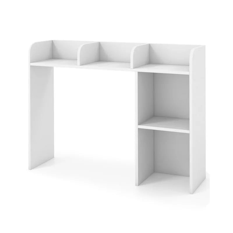 Computer Desktop Bookcase Countertop Storage Bookshelf Organizer