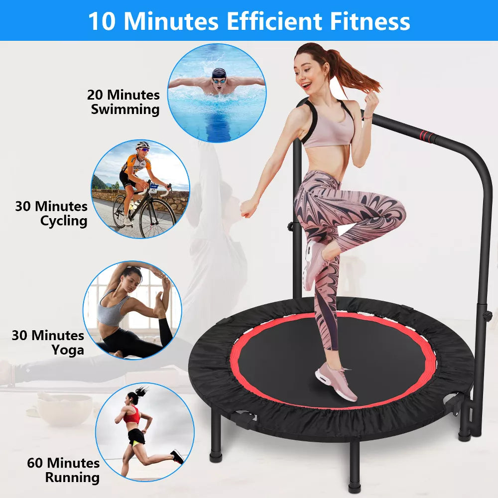 SUGIFT 40in Fitness Mini Trampoline