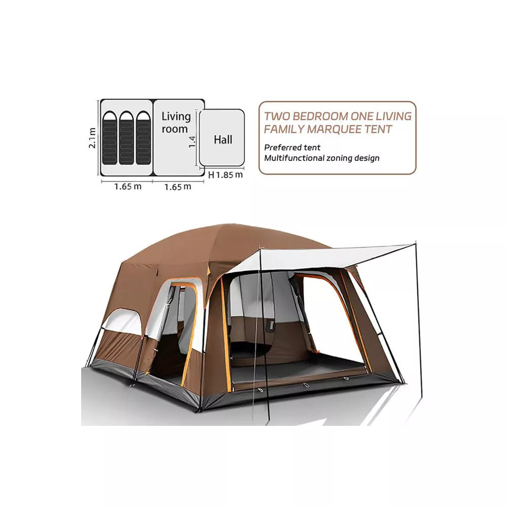 SUGIFT 6-Person Family Camping Tent