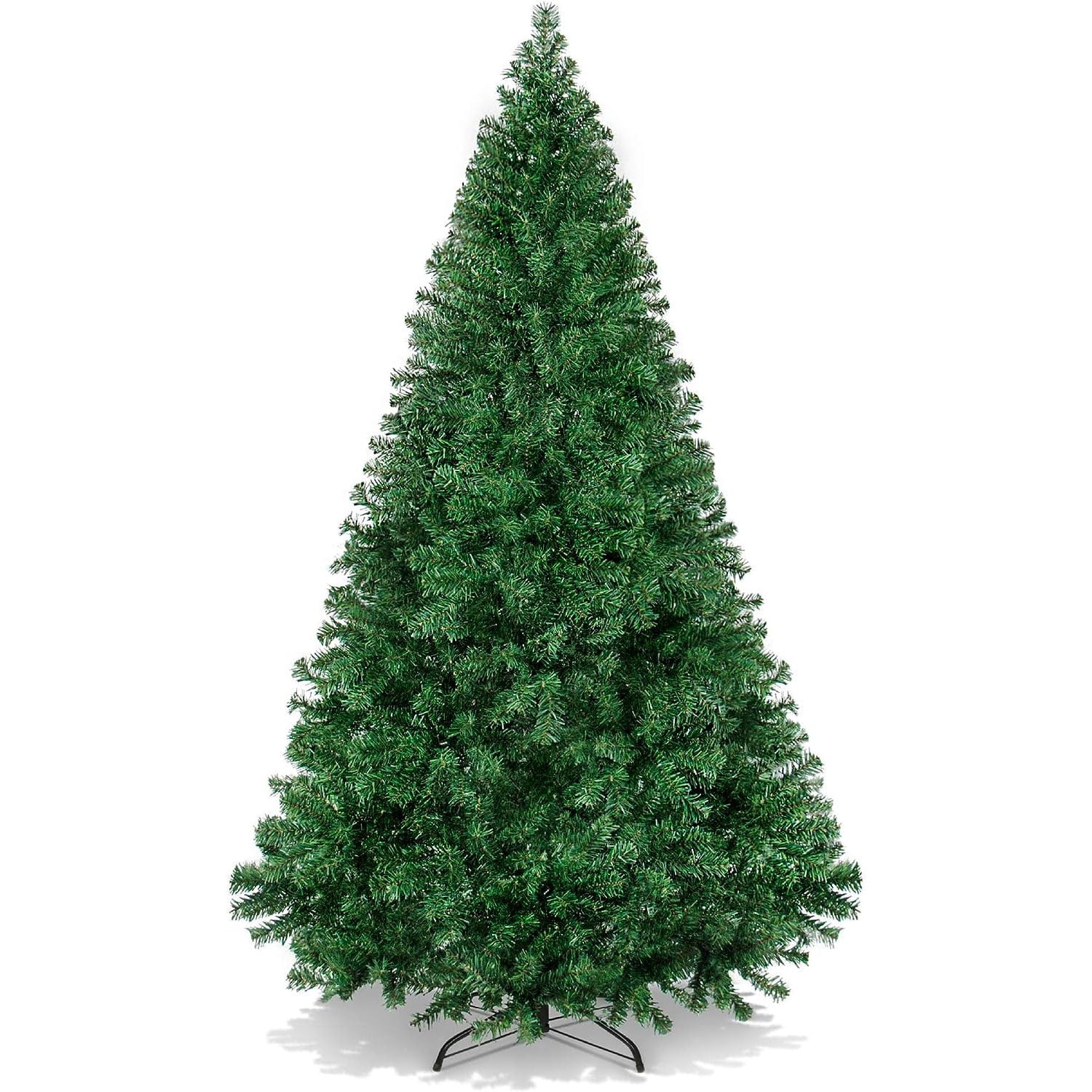 SUGIFT 6Ft Artificial PVC Christmas Tree Stand w/ 1000 Tips Indoor Outdoor Green