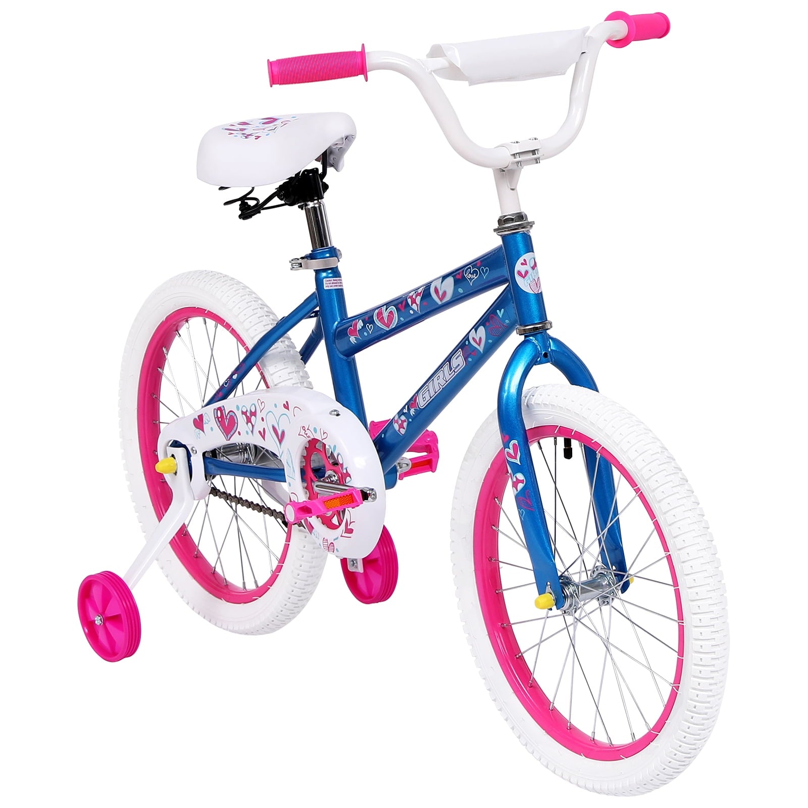 SUGIFT Kids Bike 18 inch Bicycle for Girls Ages 6-12 Years Child, Blue