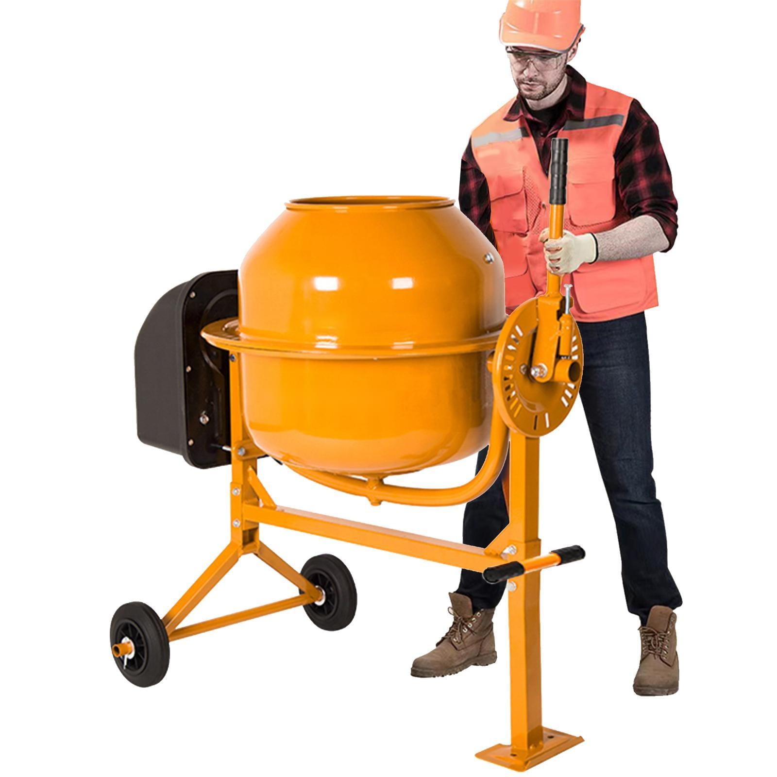 SUGIFT Portable 4.2 Cu ft Electric Concrete Cement Mixer