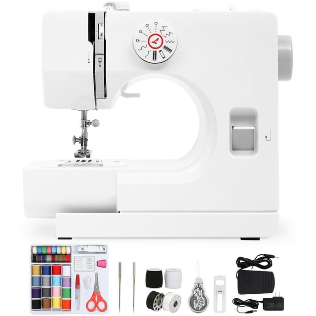 SUGIFT Sewing Machine 12 Stitches Multi-Functional Portable Sewing Machine for Beginners