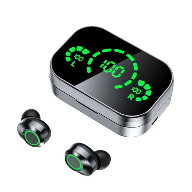 SUGIFT Wireless Earbuds Bluetooth 5.3 in Ear Light-Weight Headphones  Black