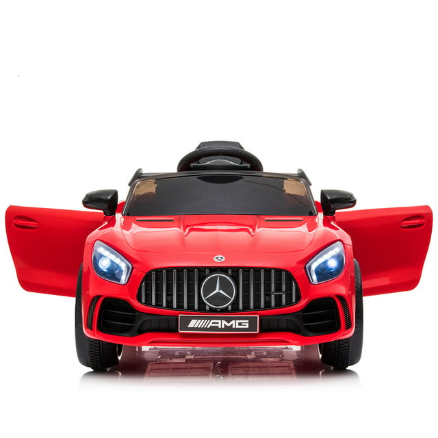 YouYeap 12V Mercedes Benz Licensed Electric Kids Ride On Car with 2.4G Remote Control Red