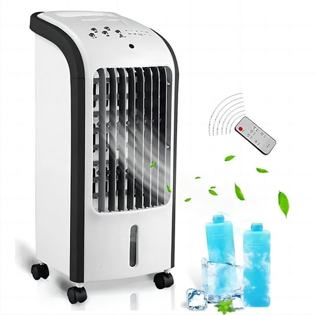 YouYeap New 3-IN-1 Evaporative Portable Air Cooler Fan & Humidifier with Remote Control