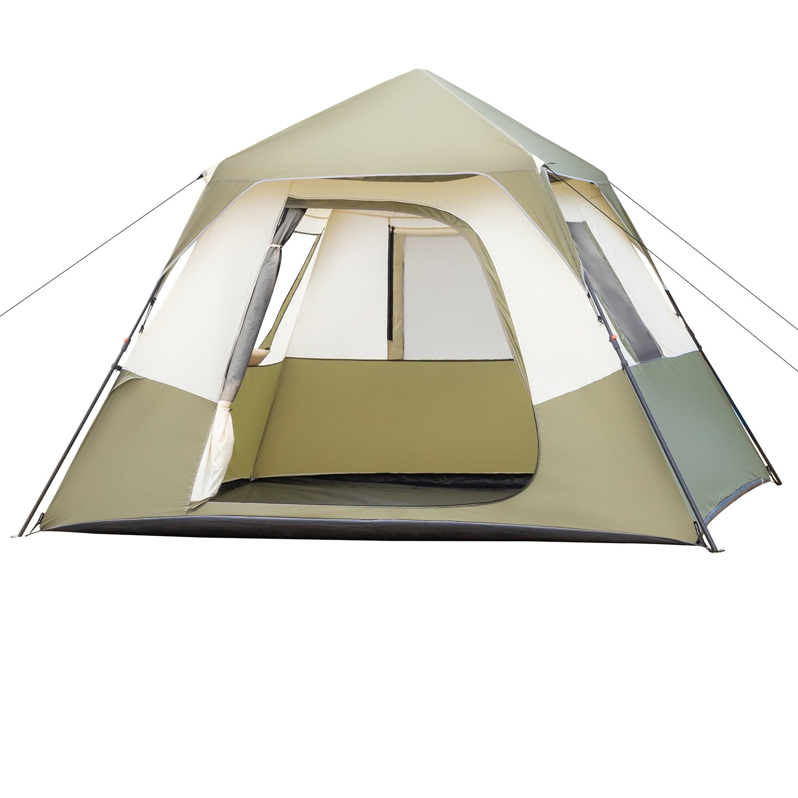 SUGIFT 6 Person Camping Tent with Rainfly & Windproof Tent