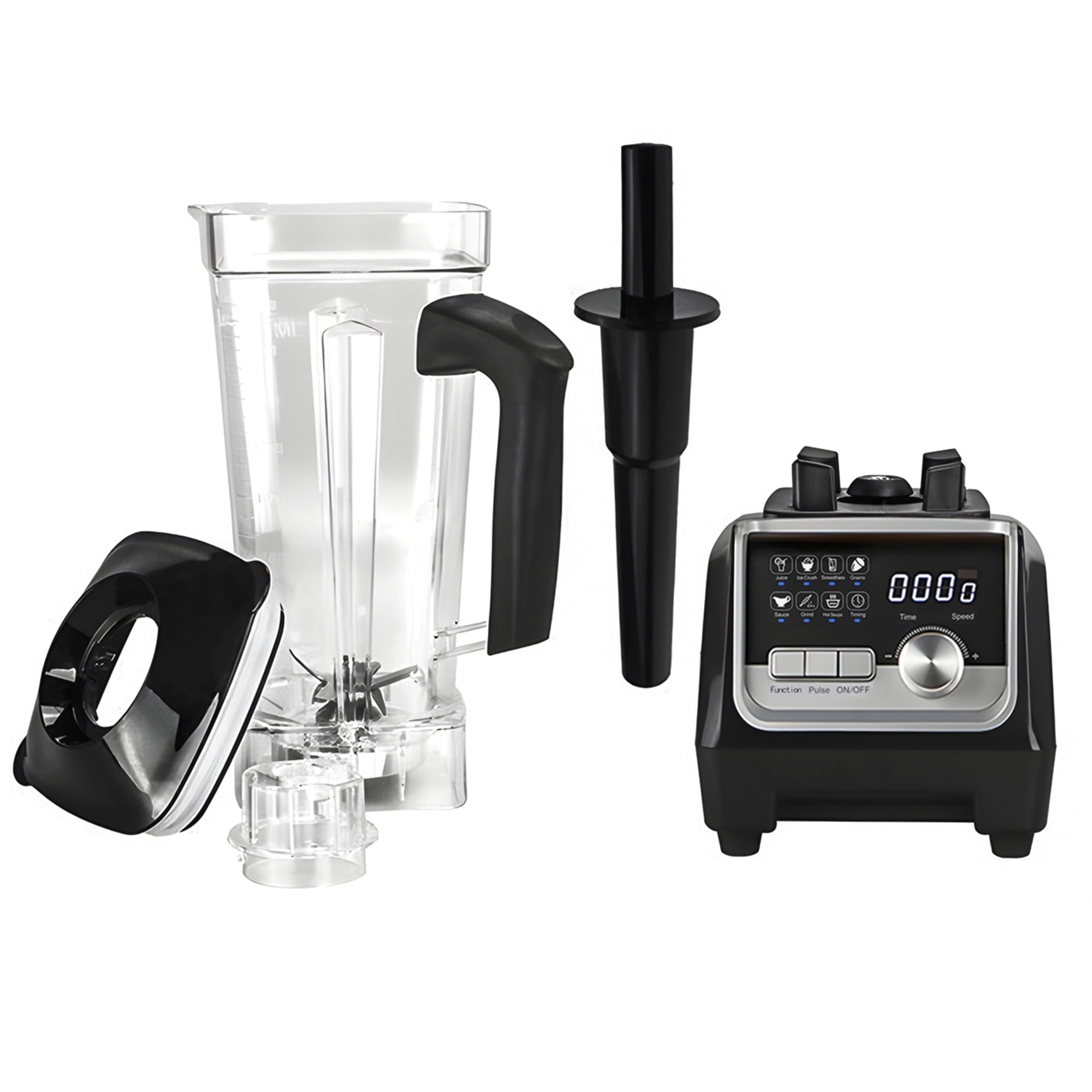 SUGIFT 72-oz 1400W Power Ice Crush Blender Juicer and Blender Black