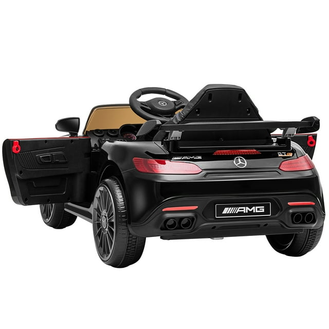 YouYeap Mercedes Benz 12V Electric Kids Ride On Car w/ Parent Remote Control, LED Lights, Black