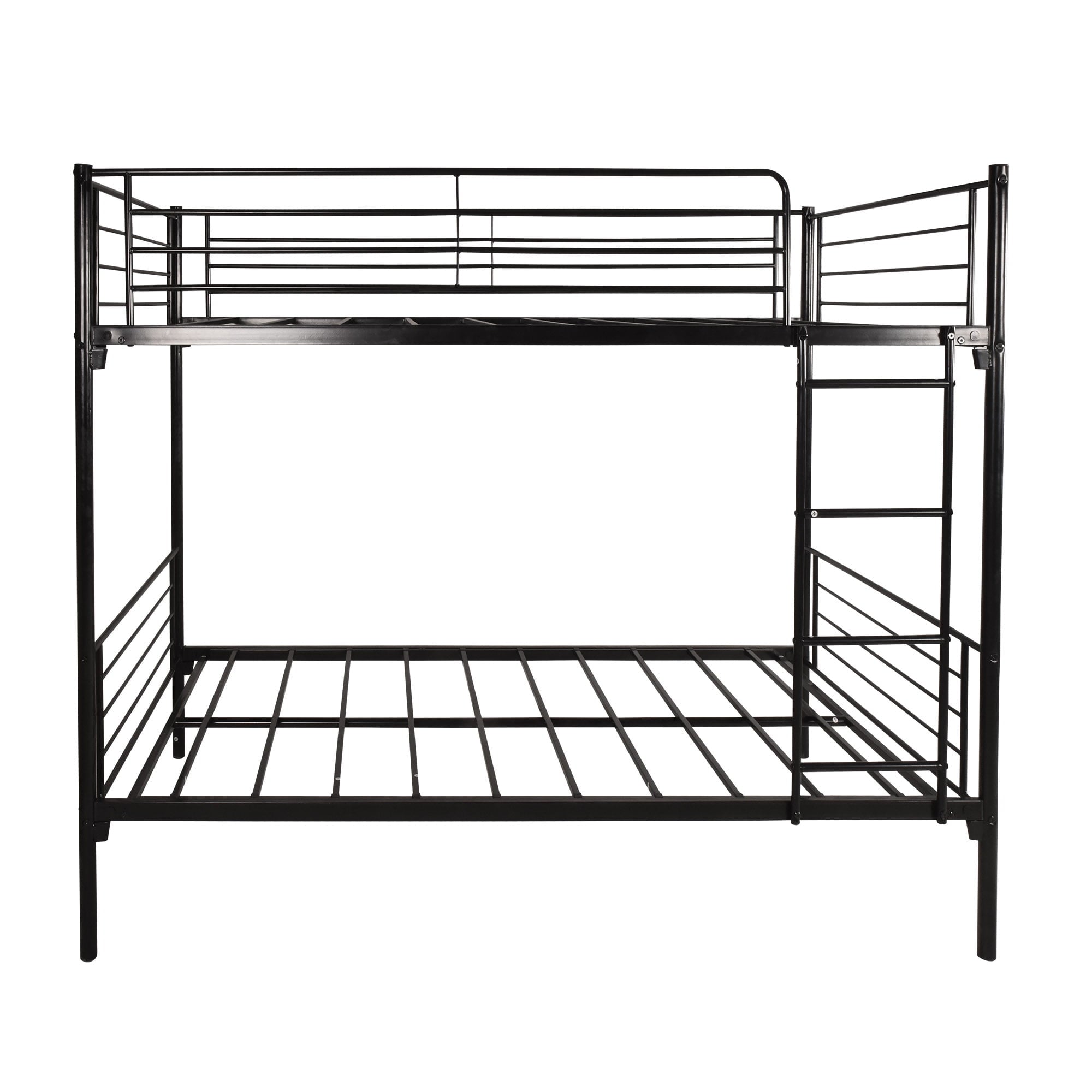 SUGIFT Twin over Twin Bunk Bed, Metal Frame with Ladder