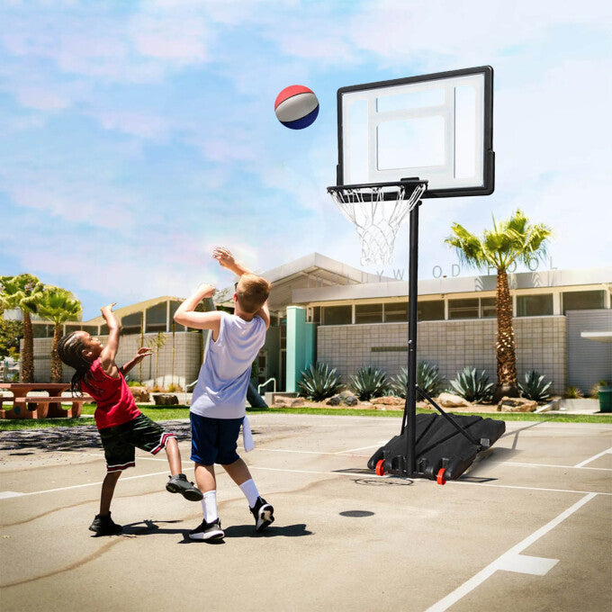 32 in. Kids Portable Adjustable Basketball Goals Basketball Hoop Stand