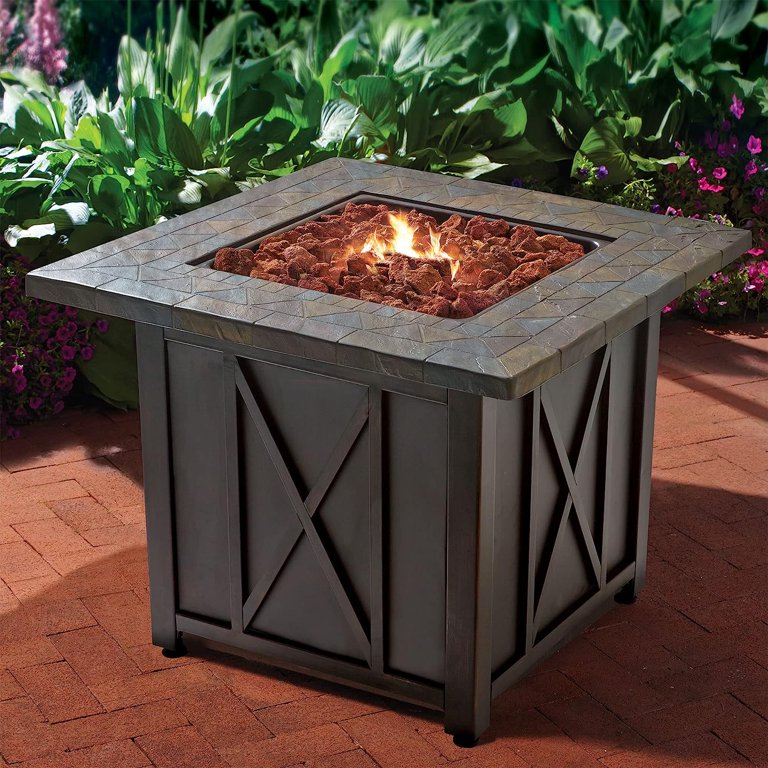 30 Outdoor Propane Gas Fire Pit Table