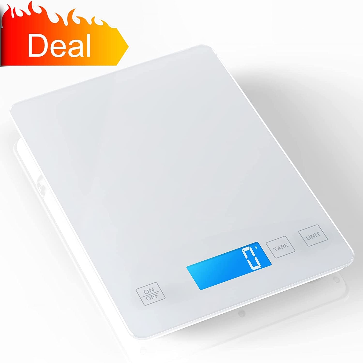 SUGIFT Food Scale, 22lb Digital Kitchen White