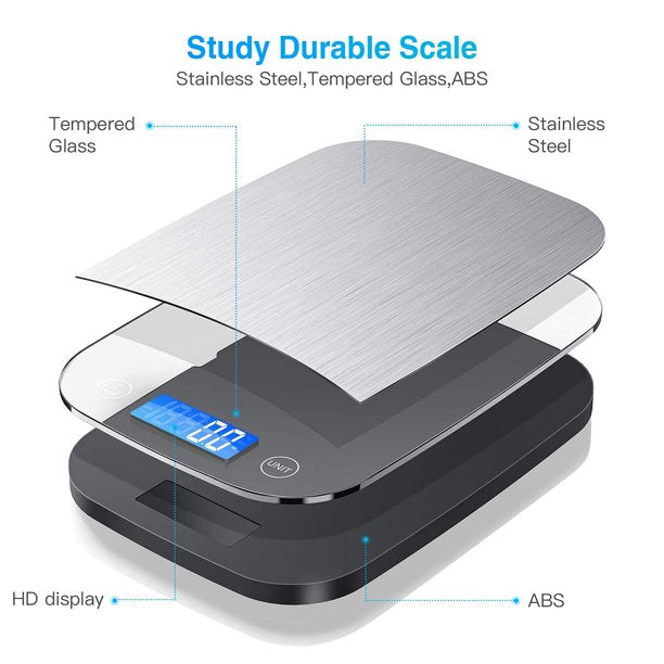 Food Scale for Cooking Baking 1g/0.1oz Precise Graduation