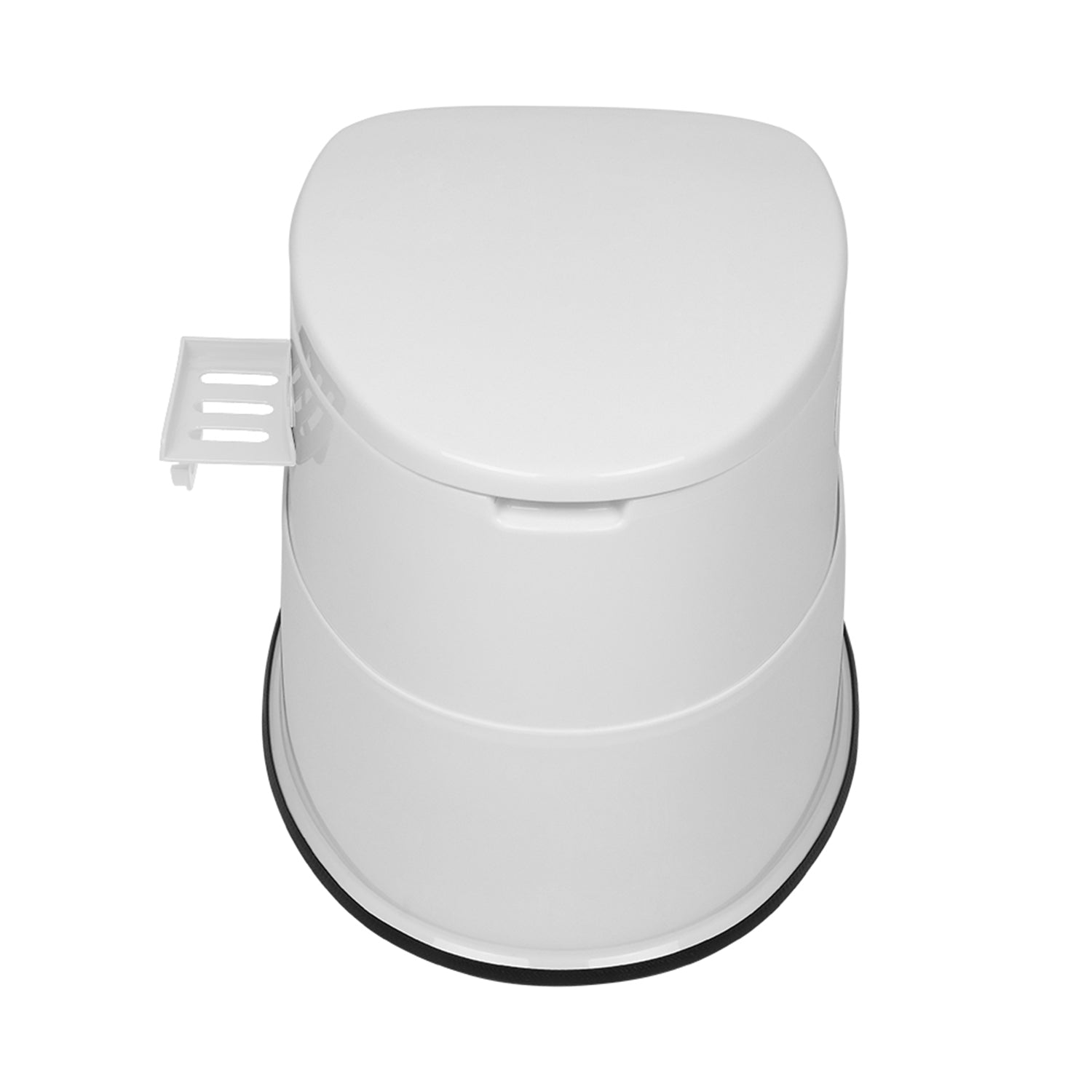 SUGIFT Portable Toilet with Non-slip Mat White
