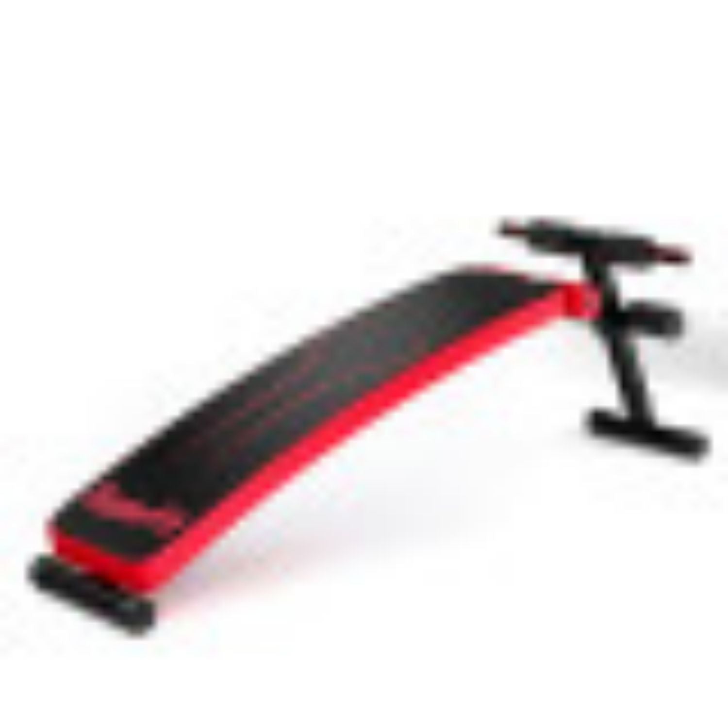 SUGIFT Folding Weight Bench Adjustable Sit-up Board Workout Slant Bench-Red