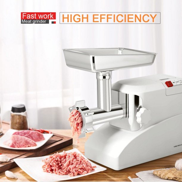 SUGIFT 1200W Electric Meat Grinder with Sausage Kit & 3 Grinder