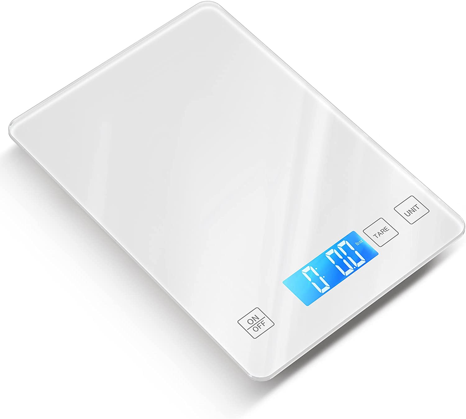 White Ultra Thin Professional Digital Kitchen Food Scale