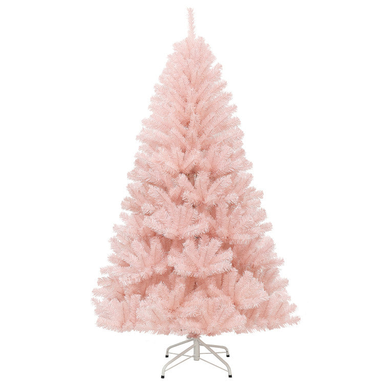 SUGIFT 7 Feet Artificial Christmas Tree Hinged Full Fir Tree