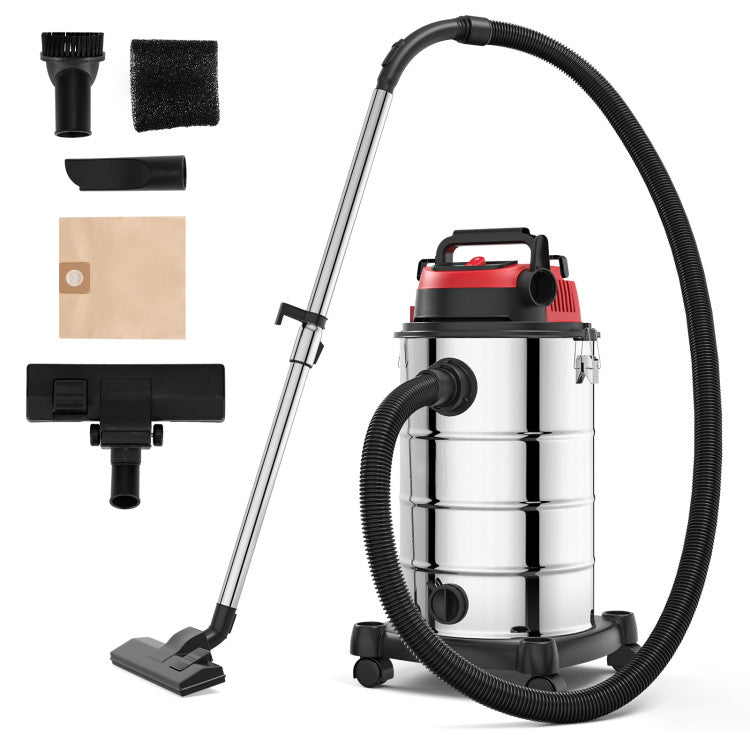 SUGIFT 6 HP 9 Gallon Shop Vacuum Cleaner with Dry and Wet and Blowing Functions