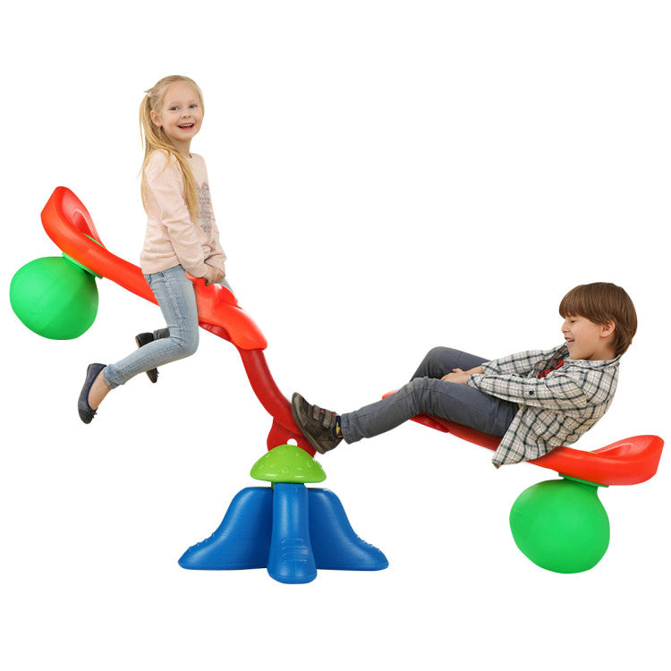 SUGIFT Kid's Seesaw 360 Degree Spinning Teeter