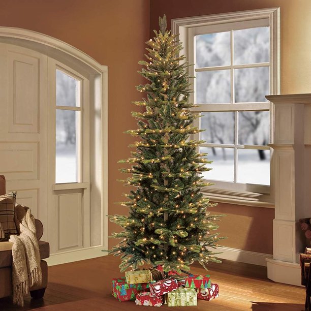 SUGIFT 7 ft Artificial Christmas Tree