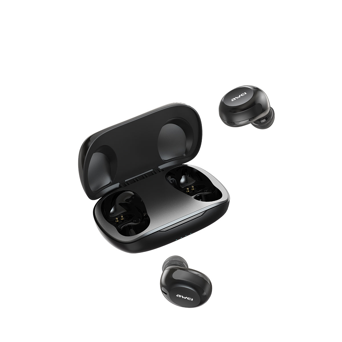 Wireless Earbuds,Bluetooth 5.0 Headphones in Ear with Charging Case, Hands-Free Headset with Mic, Touch Control, 40 Hours Playback for IOS and Android