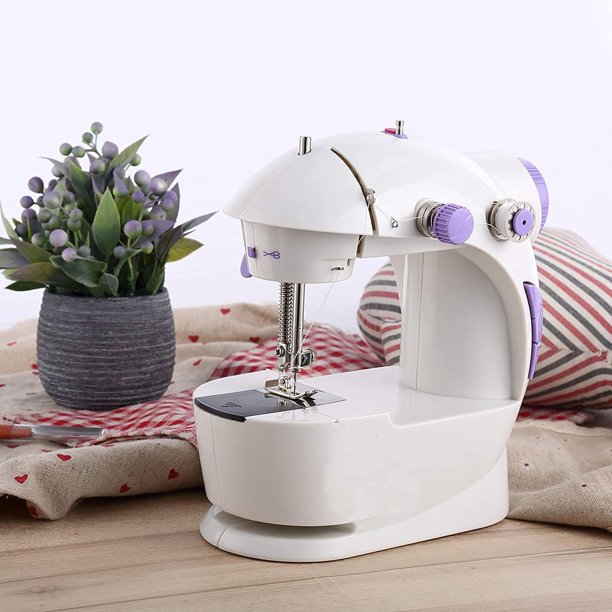 SUGIFT Portable Sewing Machine for Kids and Beginners, 2-Speed Mini Se