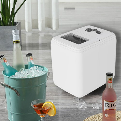 SUGIFT 44LBS Ice Maker Home Use Outdoor Use Ice Maker 20KG