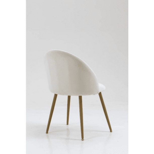 SUGIFT Modern Accent Chair, Cream White