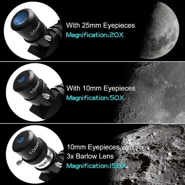 SUGIFT 80mm Aperture Telescopes for Adults Astronomy