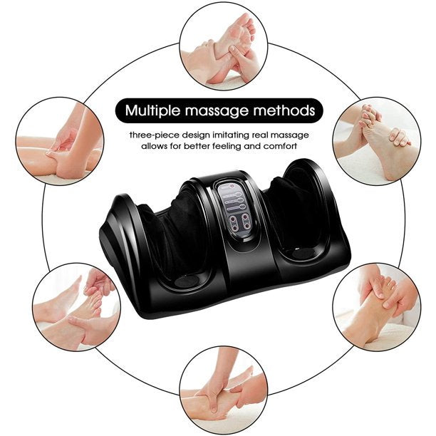 SUGIFT Foot Massager Machine With Remote, 4 Modes, Time Speed Direction Adjustable Massage For Feet