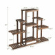 6-Tier Flower Wood Stand Plant Display Rack Storage Shelf