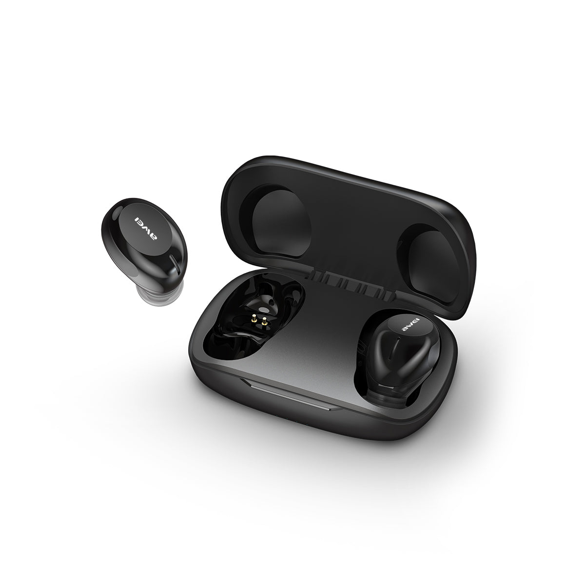 Wireless Earbuds,Bluetooth 5.0 Headphones in Ear with Charging Case, Hands-Free Headset with Mic, Touch Control, 40 Hours Playback for IOS and Android