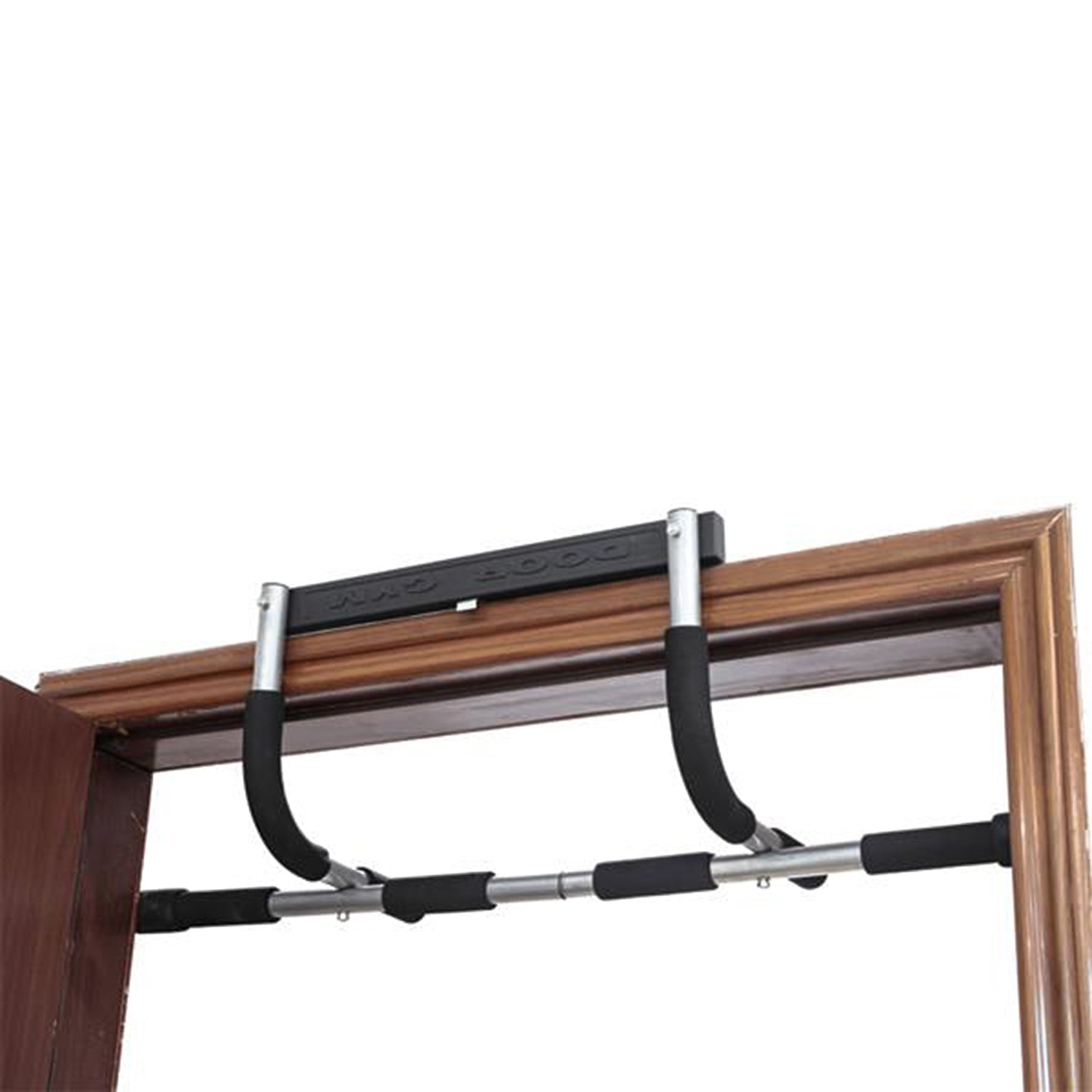 SUGIFT Home Door Pull-up Assistant Horizontal Bar Simple Style, Gray