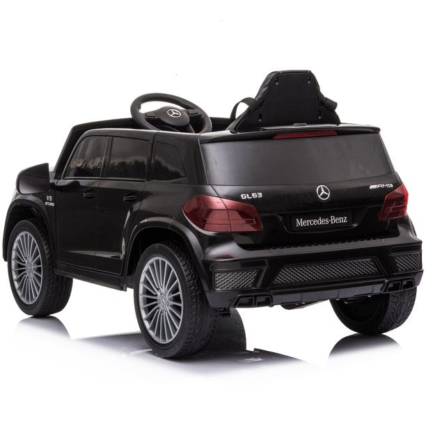 Black 12 V Mercedes Benz Powered Ride-On with Remote Control