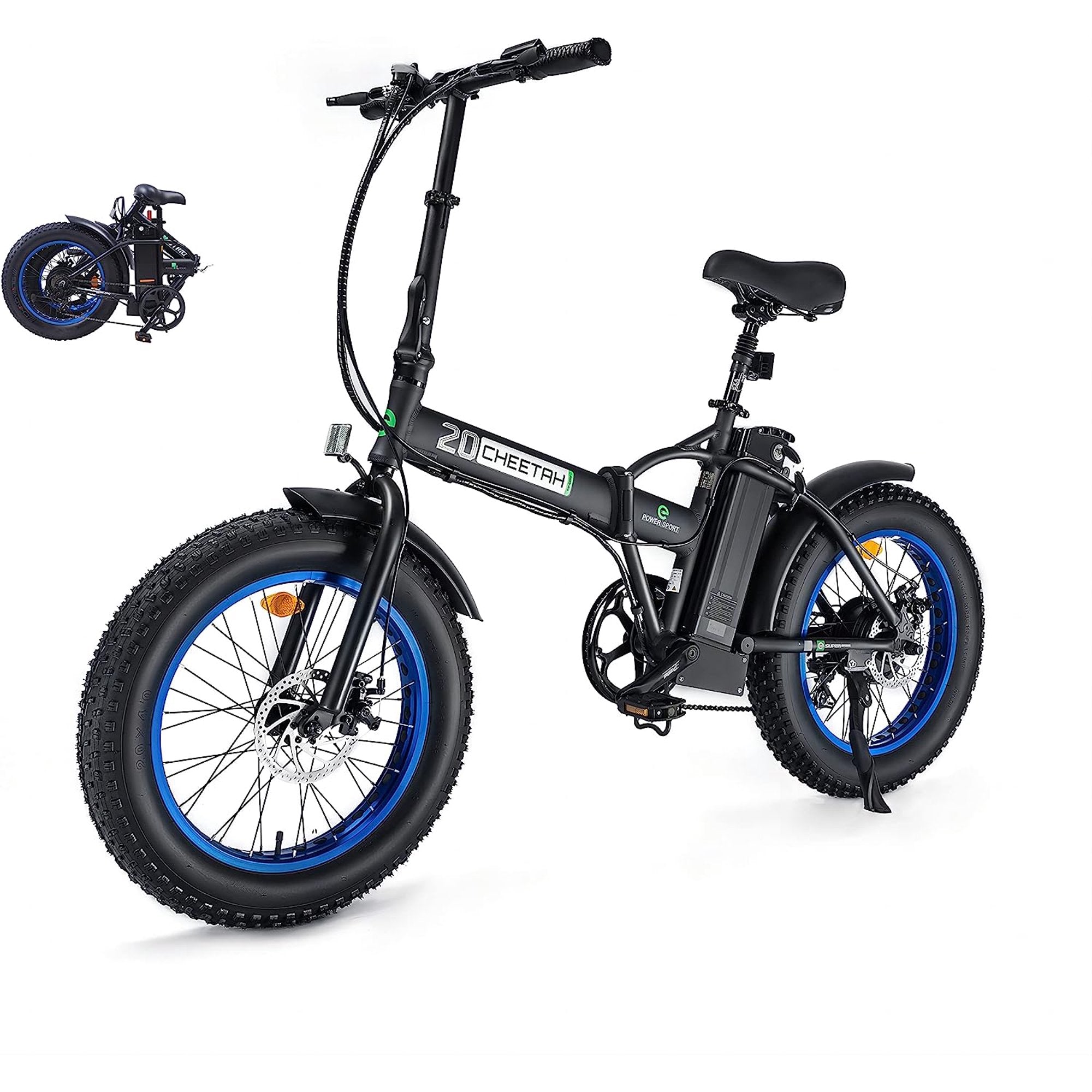 SUGIFT Beginner Electric Bike 500W Foldaway E Bike 20in