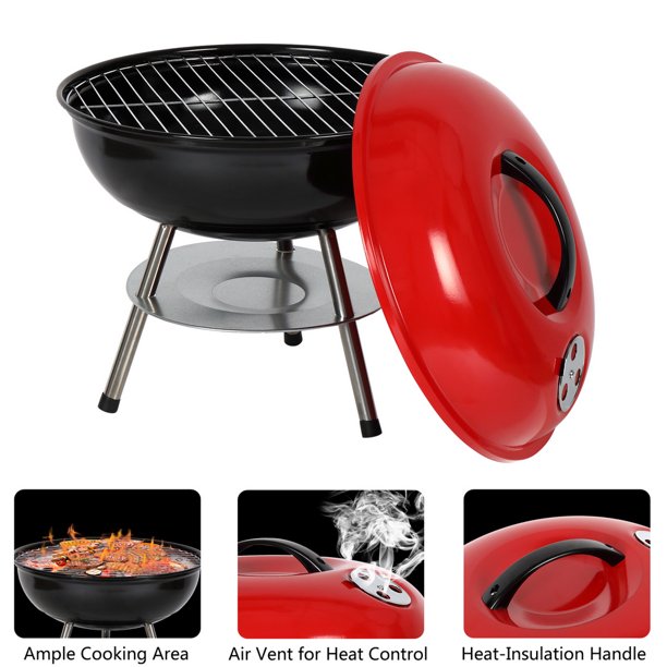 SUGIFT 14-inch charcoal grill