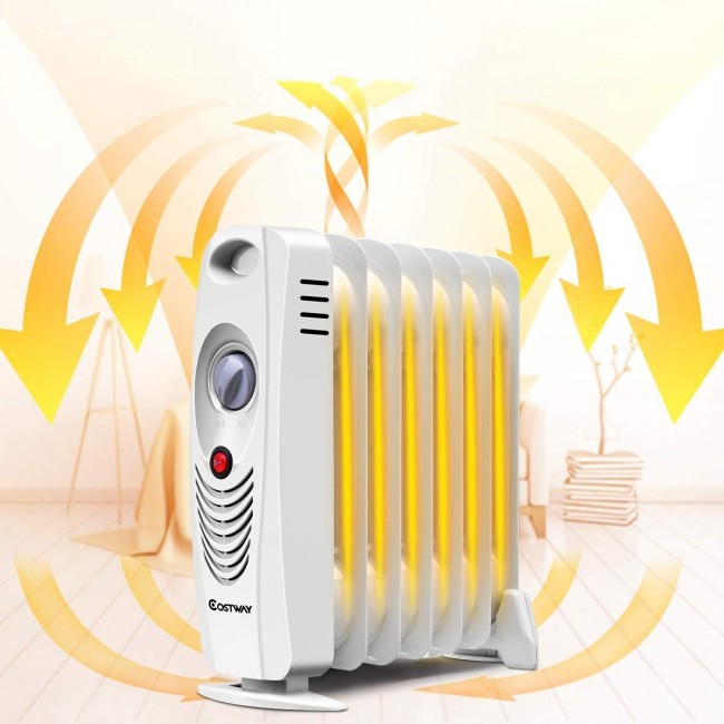 SUGIFT 700 W Portable Mini Electric Oil Filled Radiator Heater