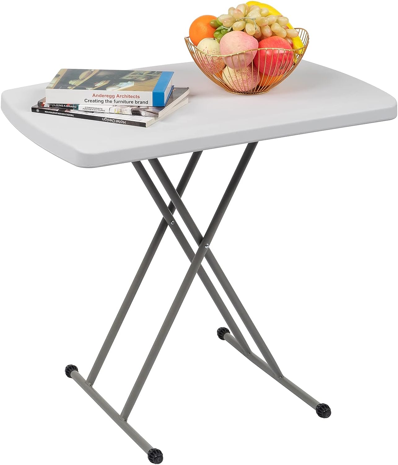 Adjustable Folding Table Personal Laptop TV Tray