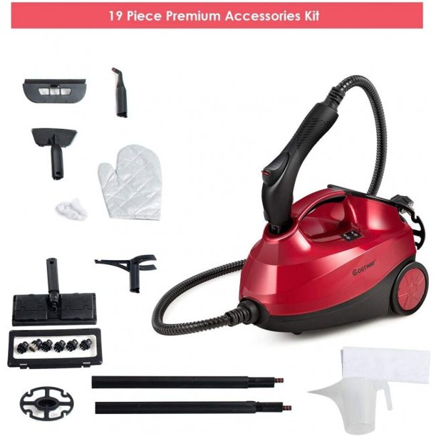 2000W Heavy Duty Multi-purpose Steam Cleaner Mop Portable Detachable