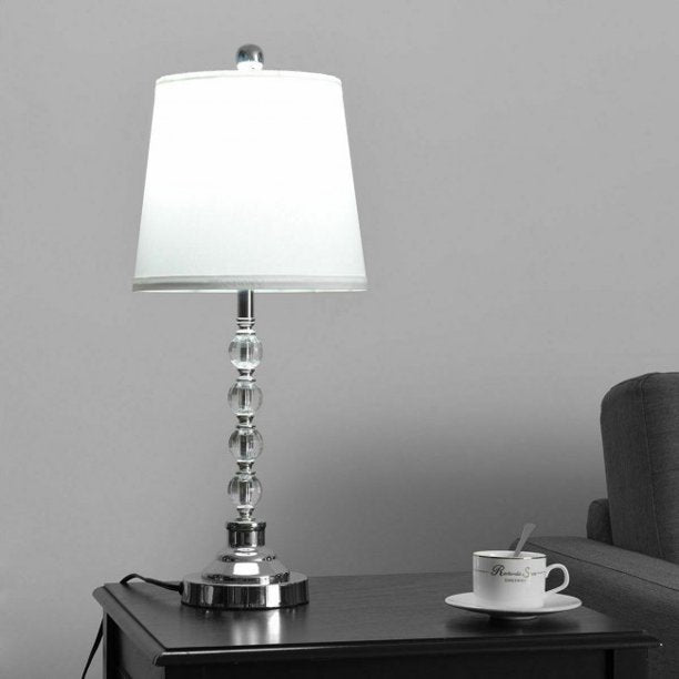 2 Table Lamps 1 Floor Lamp Set with Fabric Shades Traditional Desk Lamp And Floor Lamp