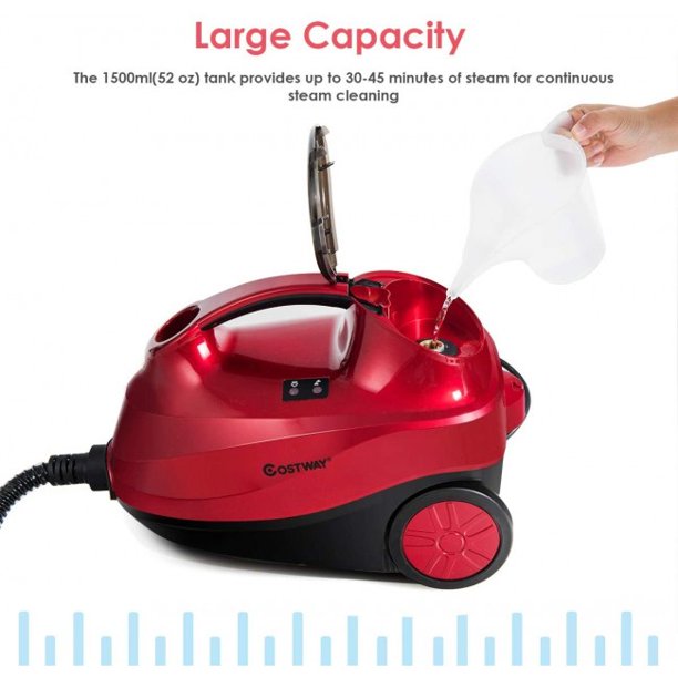 2000W Heavy Duty Multi-purpose Steam Cleaner Mop Portable Detachable